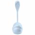 Satisfyer Smooth Petal - pametno vibracijsko jajce (modro) 