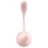 Satisfyer Ribbed Petal - radijsko vibracijsko jajce (roza)