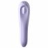 Satisfyer Dual Pleasure - pametni vaginalni in klitorisni vibrator za ponovno polnjenje (vijolična) 