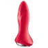 Satisfyer Rotator Plug 1 - akumulatorski, kroglični analni vibrator (rdeč)