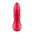 Satisfyer Rotator Plug 1 - rotirajoči analni vibrator s kroglicami za polnjenje (rdeč) 