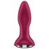 Satisfyer Rotator Plug 2 - polnilni analni vibrator z biseri (fuzija)