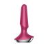 Satisfyer Plug-ilicious 2 - pametni analni vibrator (rdeč) 