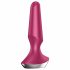 Satisfyer Plug-ilicious 2 - pametni analni vibrator (rdeč) 