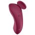 Satisfyer Sexy Secret - pametna vodoodporna hlačne vibrator (bordo)