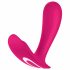 Satisfyer Top Secret - Pametni vibrator z dvema motorjema za polnjenje (roza) 