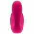 Satisfyer Top Secret - Pametni vibrator z dvema motorjema za polnjenje (roza) 