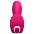 Satisfyer Top Secret - Pametni vibrator z dvema motorjema za polnjenje (roza) 