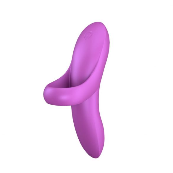 Satisfyer Bold Lover - vodoodporen vibrator s prstom, ki ga je mogoče polniti (roza) 