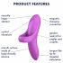 Satisfyer Bold Lover - akumulatorski, vodoodporni prstni vibrator (roza)