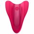 Satisfyer High Fly - Vodoodporni klitorisni vibrator na baterije (magenta) 