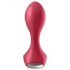 Satisfyer Backdoor Lover - polnilni, vodoodporni analni vibrator (rdeč)