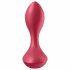 Satisfyer Backdoor Lover - Vodoodporni analni vibrator z možnostjo polnjenja (rdeč) 