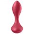 Satisfyer Backdoor Lover - polnilni, vodoodporni analni vibrator (rdeč)