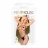 Penthouse Body Search - odprt, necc overall (črn)  - XL