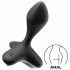 Satisfyer Game Changer - analni vibrator za polnjenje (črn) 