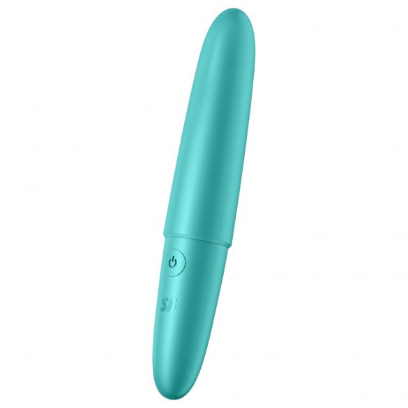 Satisfyer Ultra Power Bullet 6 - Vodoodporni vibrator z možnostjo polnjenja (turkizna) 