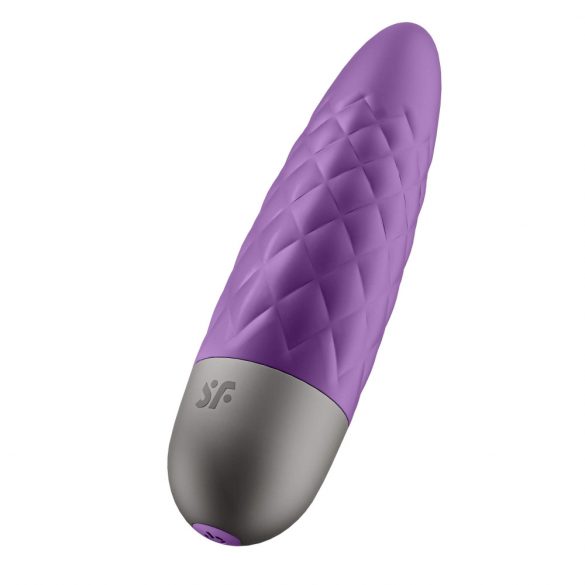 Satisfyer Ultra Power Bullet 5 - Vodoodporni vibrator z možnostjo polnjenja (vijolična) 