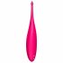 Satisfyer Twirling Fun - Vodoodporni klitorisni vibrator z možnostjo polnjenja (magenta) 