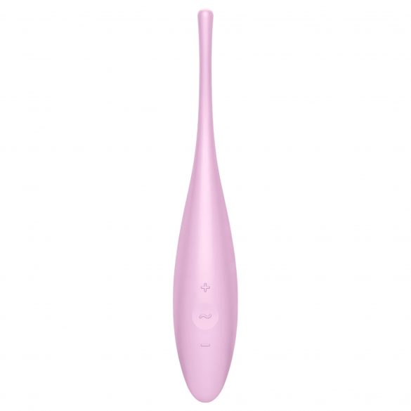 Satisfyer Twirling Joy - pametni vodoodporni klitorisni vibrator za ponovno polnjenje (roza) 