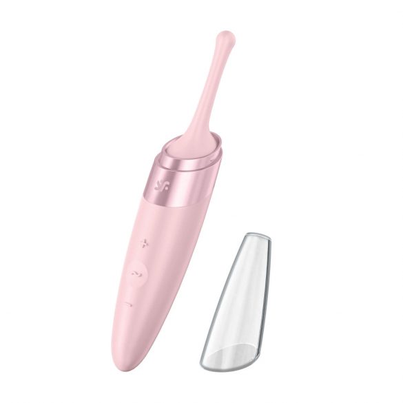 Satisfyer Twirling Delight - vodoodporni klitorisni vibrator za polnjenje (roza) 