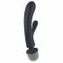 Satisfyer Triple Lover - masažni vibrator in vibrator za točko G (srebrn)