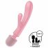 Satisfyer Triple Lover - masažni vibrator za točko G in masažni vibrator (roza)