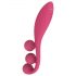 Satisfyer Tri Ball 1 - akumulatorski, multifunkcijski vibrator (rdeč)