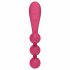 Satisfyer Tri Ball 1 - večnamenski vibrator za polnjenje (rdeča) 