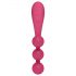 Satisfyer Tri Ball 1 - akumulatorski, multifunkcijski vibrator (rdeč)