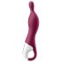 Satisfyer A-Mazing 1 - polnilni, A-točka vibrator (rdeč)