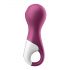 Satisfyer Lucky Libra - polnilni, zračnimi impulzi klitoralni stimulator (vijolični)