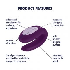   Satisfyer Partner Box 1 - komplet pametnih vibratorjev za polnjenje (2 kosa)