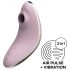 Satisfyer Vulva Lover 1 - polnilni vibrator za klitoris z zračnimi valovi (vijoličen)