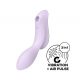 Satisfyer Curvy Trinity 2 - Vaginalni in klitorisni vibrator z možnostjo polnjenja (vijolična) 