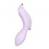 Satisfyer Curvy Trinity 2 - Vaginalni in klitorisni vibrator z možnostjo polnjenja (vijolična) 