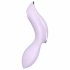 Satisfyer Curvy Trinity 2 - Vaginalni in klitorisni vibrator z možnostjo polnjenja (vijolična) 