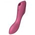 Satisfyer Curvy Trinity 3 - polnilni zračni 2v1 vibrator (rdeč)