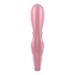   Satisfyer Hug Me - pametni vibrator s paličico za polnjenje (roza)