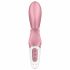 Satisfyer Hug Me - pametni vibrator s paličico za polnjenje (roza) 