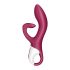 Satisfyer Embrace Me - vibrator s paličico za polnjenje (rdeča) 