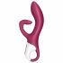 Satisfyer Embrace Me - vibrator s paličico za polnjenje (rdeča) 