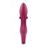 Satisfyer Embrace Me - vibrator s paličico za polnjenje (rdeča) 