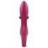 Satisfyer Embrace Me - polnilni vibrator z ročajem za klitoris (rdeč)