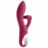 Satisfyer Embrace Me - vibrator s paličico za polnjenje (rdeča) 