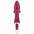 Satisfyer Embrace Me - vibrator s paličico za polnjenje (rdeča) 