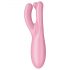 Satisfyer Threesome 4 - pametni klitoralni vibrator (roza)