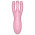 Satisfyer Threesome 4 - pametni klitoralni vibrator (roza)