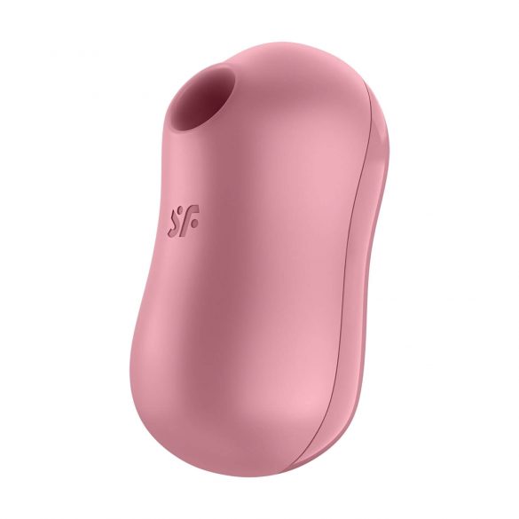 Satisfyer Cotton Candy - zračni klitorisni vibrator z možnostjo polnjenja (koralna barva) 