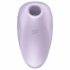 Satisfyer Pearl Diver - zračni klitorisni vibrator za polnjenje (viola) 